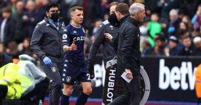 Lucas Digne provides injury update after West Ham vs Aston Villa clash