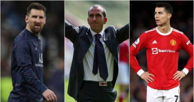 Paolo Di Canio’s reason for preferring Cristiano Ronaldo to Lionel Messi is absolutely brutal