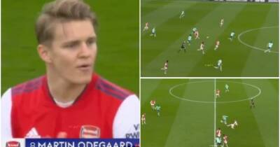 Brendan Rodgers - Thomas Partey - Mikel Arteta - Martin Odegaard - Alexandre Lacazette - Luke Thomas - Martin Odegaard: Arsenal star's highlights vs Leicester show how he dominated the game - givemesport.com - Norway -  Leicester