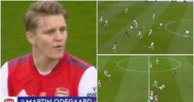Martin Odegaard’s highlights vs Leicester show he’s one of the PL's best players right now