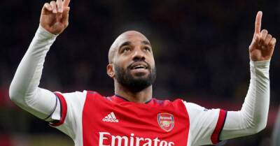 Arsenal back into top four as Alexandre Lacazette and Thomas Partey down Foxes
