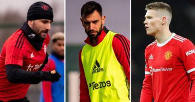 Fernandes, Shaw, McTominay - Manchester United injury latest ahead of Atletico Madrid fixture