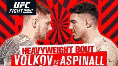 Tom Aspinall - Alexander Volkov - UFC London Volkov vs Aspinall Betting Lines - givemesport.com