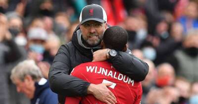 Jurgen Klopp "really misses" Georginio Wijnaldum as Liverpool put on transfer alert