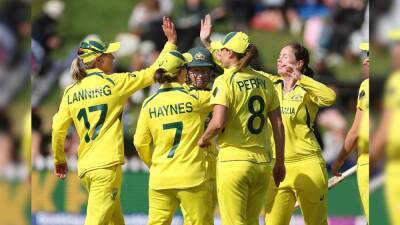 Alyssa Healy - Meg Lanning - Megan Schutt - West Indies - Australia vs West Indies, Women's World Cup, Live Score Updates - sports.ndtv.com - Australia - South Africa - New Zealand - India -  Wellington