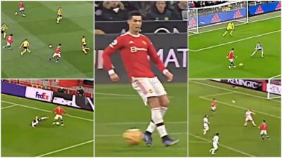 Cristiano Ronaldo: Man Utd star's all-round game in 2021/22 captured in viral video