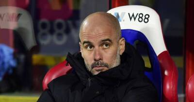 Pep Guardiola blames the grass after Man City's draw with Crystal Palace