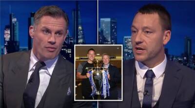 Jamie Carragher was mugged off by John Terry when discussing Roman Abramovich