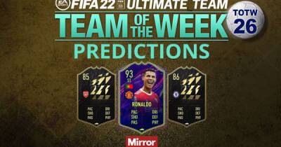 FIFA 22 TOTW 26 predictions featuring Man Utd superstar Cristiano Ronaldo