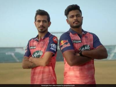 IPL 2022: Rajasthan Royals Unveil New Jersey Ahead Of Season