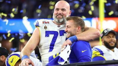 Los Angeles Rams left tackle Andrew Whitworth retires after 16 NFL seasons, goes out on top