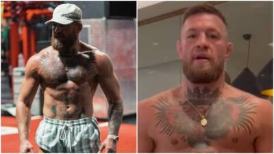 Conor McGregor UFC return: New physique photo shows he's already trimming down