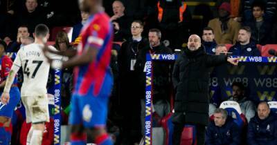 Pep Guardiola defended over Man City substitute call at Crystal Palace