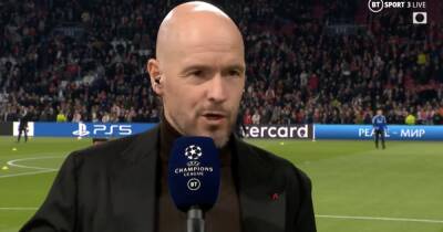 Erik ten Hag denies Manchester United rumour as Ajax boss declares 'that is not true'