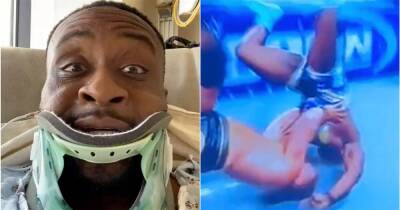 Big E neck break: WWE star returns home from hospital after horror injury