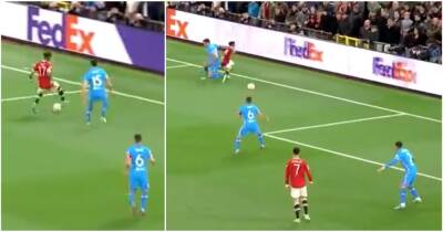 Anthony Elanga - Rodrigo De-Paul - David De-Gea - Atletico Madrid - Man Utd's Fred turned into Ronaldinho with skill vs Atletico - givemesport.com - Manchester - Brazil - Madrid
