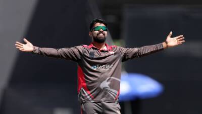 Basil Hameed spins UAE to win over PNG and second place in World Cup League 2 - thenationalnews.com - Scotland - Namibia - Uae - India - Oman - Papua New Guinea