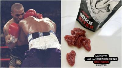 Mike Tyson is selling cannabis edibles shaped like Evander Holyfield's ear
