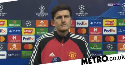 Harry Maguire takes swipe at Atletico Madrid players after Manchester United defeat in Champions League