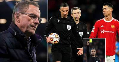 Rangnick: 'Some curious refereeing decisions' after Man United's exit