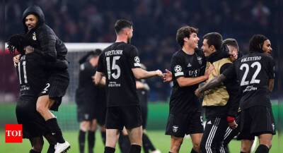 Champions League: Benfica stun Ajax with Darwin Nunez goal to reach quarter-finals