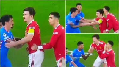 Man Utd: Cristiano Ronaldo and Harry Maguire incident summed up second half v Atletico