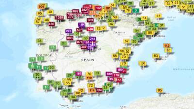 Calidad del aire en España hoy, en directo| Calima y tormenta de arena del Sáhara, última hora