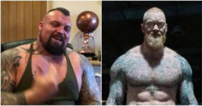 Eddie Hall claims Hafthor Bjornsson looks 'skinny' and 'ill' only days out from their fight