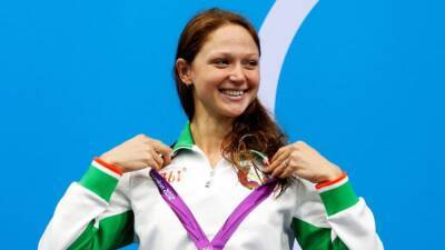Olympic medallist who fled Belarus forced into exile again as Ukraine attacked