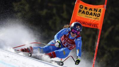 Sofia Goggia - Corinne Suter - Mikaela Shiffrin - Aleksander Aamodt Kilde - Italy's Sofia Goggia does enough in Courchevel to secure her third World Cup downhill title - eurosport.com - France - Switzerland - Italy - Usa - Beijing - Austria