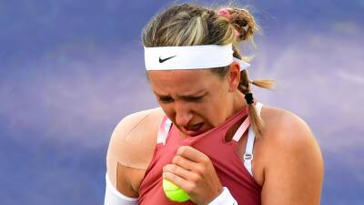 Victoria Azarenka deletes her social media accounts after breaking down into tears at Indian Wells