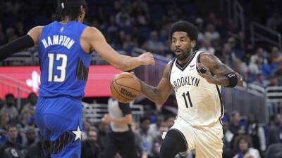 Kevin Durant - Orlando Magic - Kyrie Irving scores career-best 60 points, Nets rout Magic 150-108 - foxnews.com - Washington - New York - state Minnesota