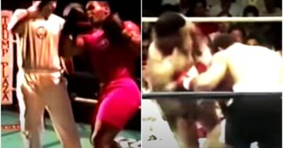 Mike Tyson: Fascinating footage of peak Iron Mike turning drills into KOs