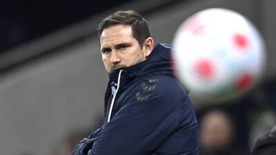 Frank Lampard - Eddie Howe - Newcastle United - Frank Lampard wants Everton to overcome relegation 'fear' ahead of Newcastle clash - thenationalnews.com