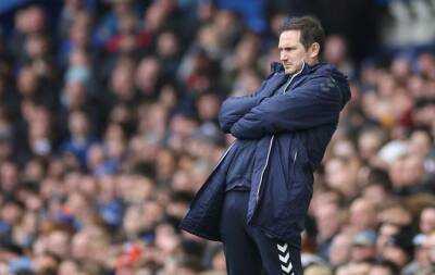 Lampard urges Everton to stick together as relegation fears mount