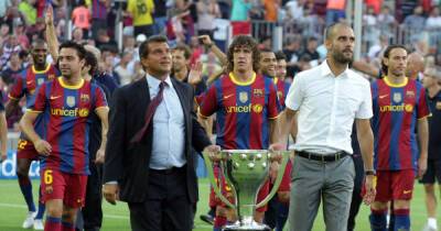 Comparing the XI Laporta inherited at Barcelona to the one he left