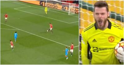 Man Utd's David de Gea was livid with Harry Maguire moment vs Atletico