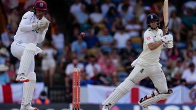 Joe Root - Craig Overton - Joe Root’s unbeaten half-century gives England solid start to the second Test - bt.com - Barbados