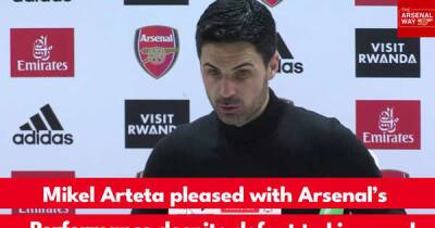 Every word Mikel Arteta said on Ramsdale error, Martinelli's performance and fixture congestion