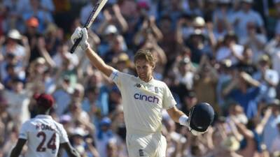 Joe Root - Zak Crawley - Dan Lawrence - Jayden Seales - West Indies vs England, 2nd Test: Joe Root, Dan Lawrence Drive Visitors Into Dominating Position On Day 1 - sports.ndtv.com -  Bridgetown