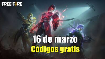 Códigos Free Fire de hoy 16 de marzo de 2022; todas las recompensas gratis - MeriStation - en.as.com
