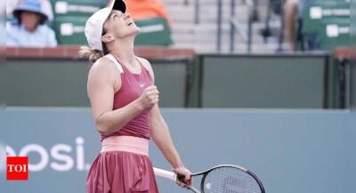 Simona Halep downs Petra Martic, faces Iga Swiatek in Indian Wells semi-finals