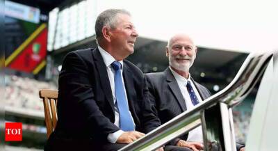 Dennis Lillee pays emotional tribute to Rod Marsh at funeral