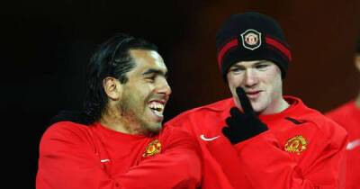 The crazy story of Wayne Rooney giving Carlos Tevez his Lamborghini while at Man Utd