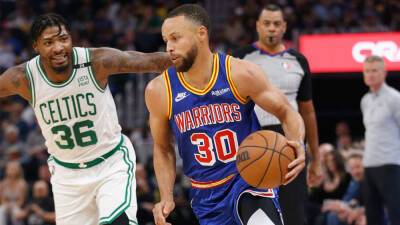 Steph Curry - Steve Kerr - Stephen Curry - Marcus Smart - Smart says ‘not dirty’ after Curry injury - guardian.ng - Usa -  Boston - state California - county Kerr - county Curry