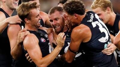 Sam Docherty provides much-needed light on disappointing day for footy to lift Carlton past Richmond