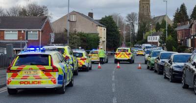 Woman in her 80s rushed to hospital after being 'knocked down' on major road