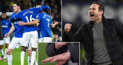 Frank Lampard reveals he broke his HAND in the celebrations