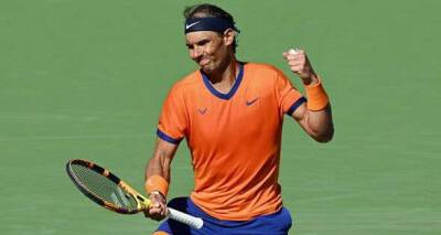 Rafael Nadal - Nick Kyrgios - Rafael Nadal wins feisty battle against angry Nick Kyrgios in Indian Wells quarter-final - msn.com - Australia - India