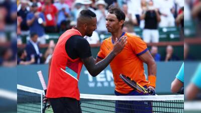 Rafael Nadal - Nick Kyrgios - Carlos Bernardes - Indian Wells: Rafael Nadal Holds Off Nick Kyrgios To Stay Unbeaten In 2022 - sports.ndtv.com - Australia - India